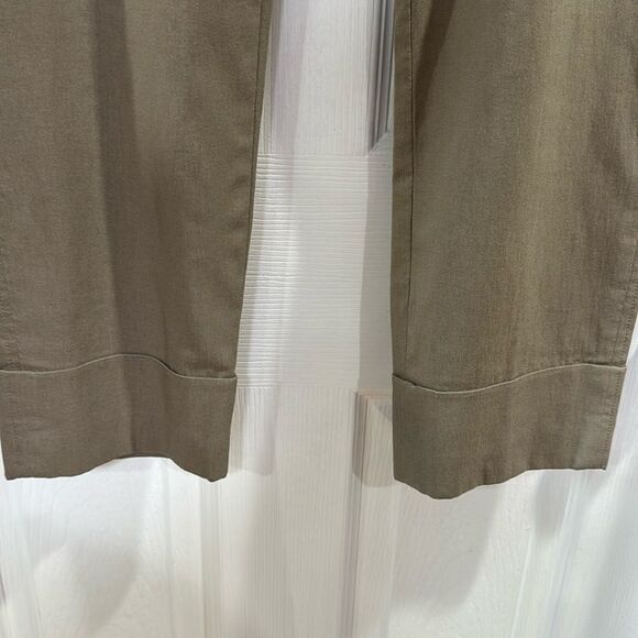 ROBELL BELLA 09 CROP CUFF TROUSER. TAUPE - Picture 7 of 10
